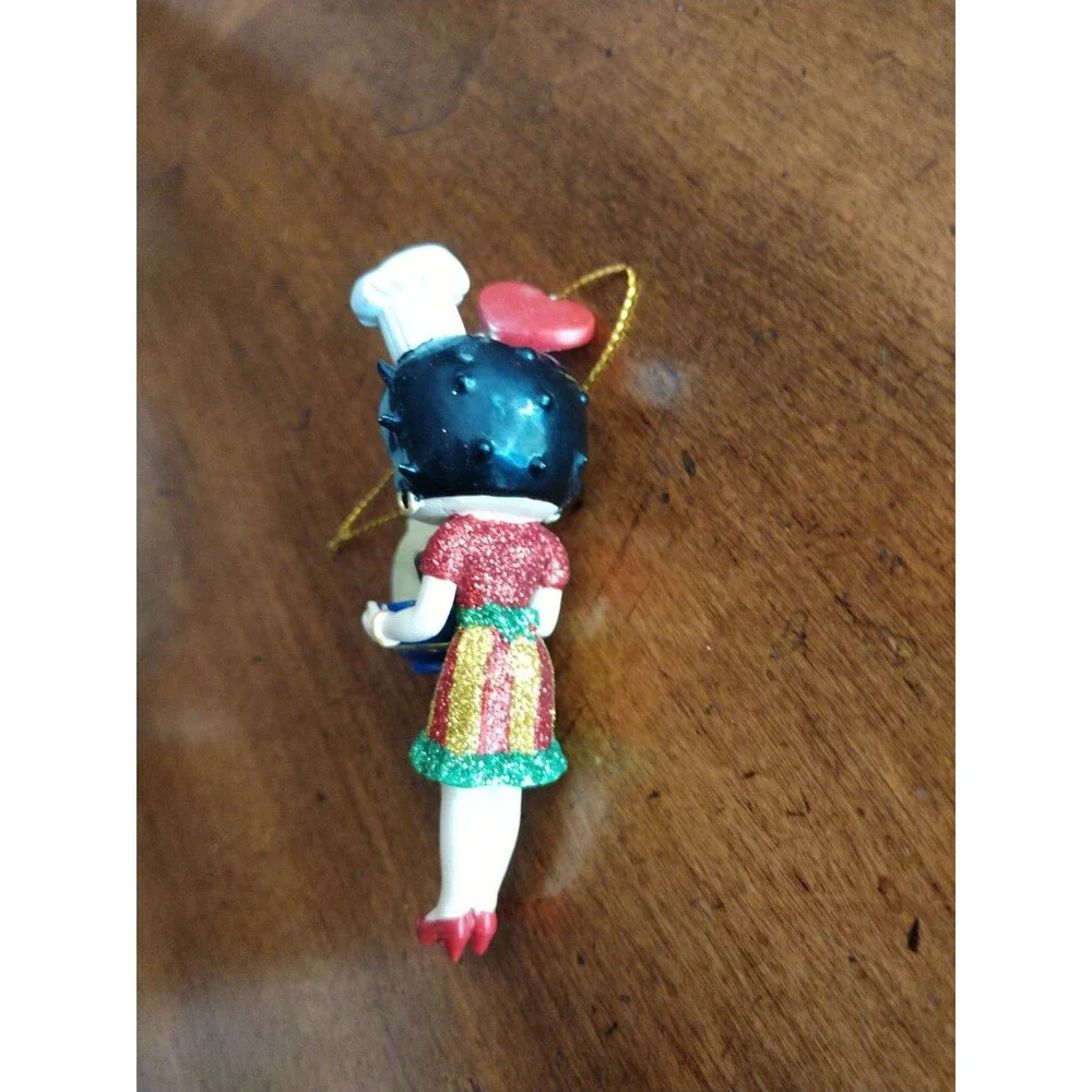 Danbury Mint The Betty Boop Glitter Ornaments ~4